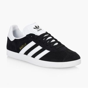 BNWT Adidas Gazelle sneakers black suede